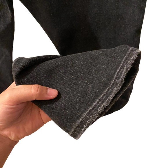 NWT Good American Good Waist Crop Distress Knee sz 16 - Picture 10 of 10